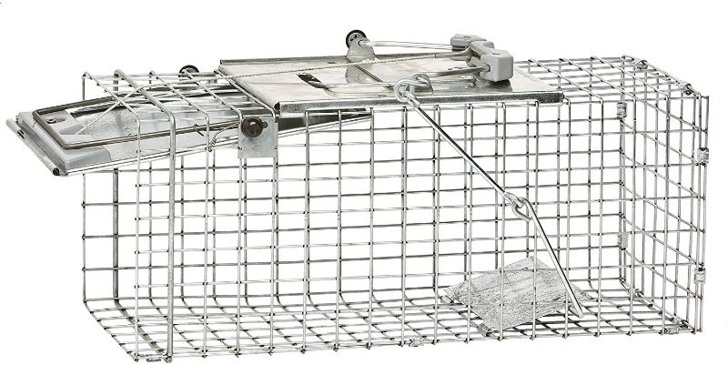 Photo 1 of Havahart 1083 Easy Set One-Door Cage Trap for Squirrels and Small Rabbits
