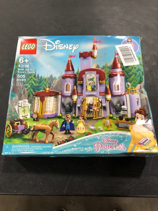 Photo 2 of LEGO Disney Belle and The Beast’s Castle 43196 Building Kit; an Iconic Castle Construction Toy for Creative Fun; New 2021 (505 Pieces)
