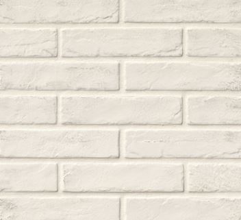 Photo 1 of  Capella White Brick 2-1/3 in. x 10 in. Matte Porcelain Floor and Wall Tile (5.17 sq. ft./case)