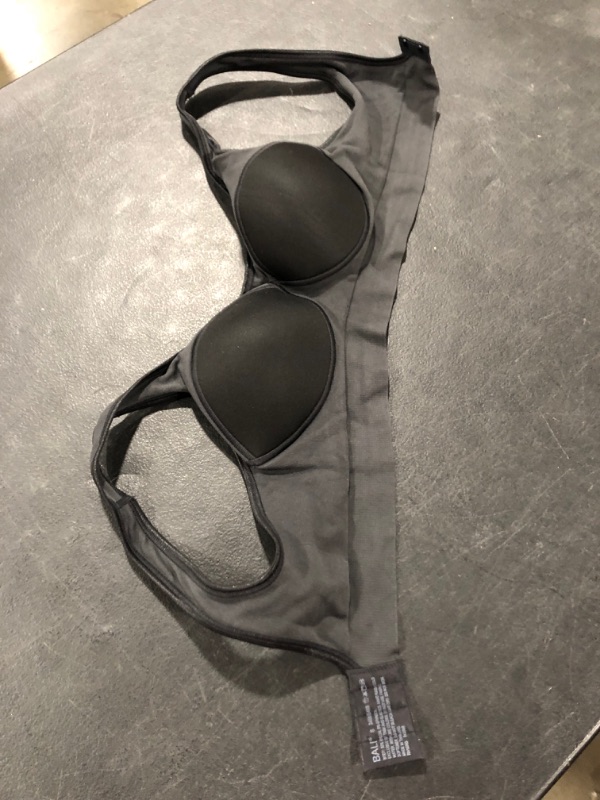 Photo 2 of BALI WOMEN'S PADDED BRA, BLACK, SIZE S 34BB