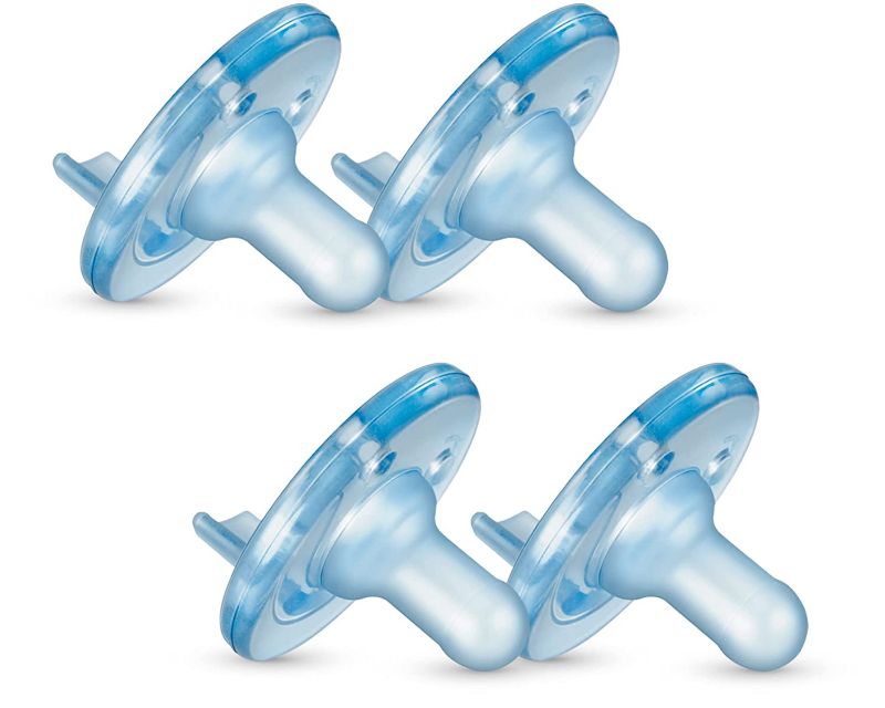 Photo 1 of Philips AVENT Soothie Pacifier, Blue, 0-3 Months, 8 Pack, SCF190/43
