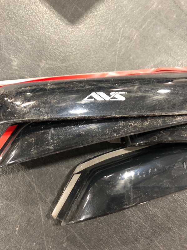 Photo 4 of AVS TINTED AUTOMOTIVE WINDOW VISORS, QUANTITY OF 4. UNKNOWN APPLICATION/MODEL. USED CONDITION.