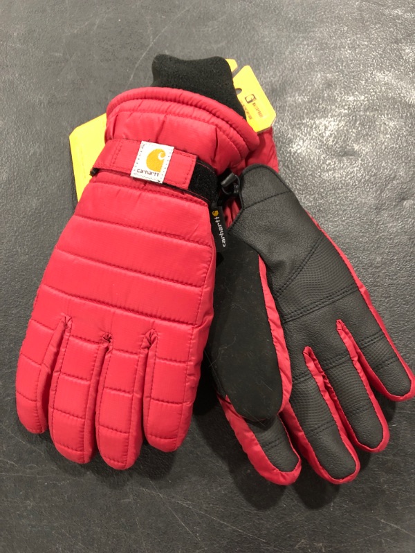 Photo 2 of Carhartt Women's Quilts Insulated Breathable Glove with Waterproof Wicking Insert
