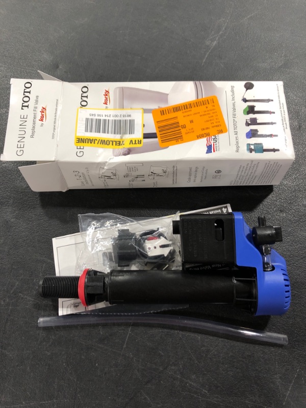 Photo 2 of 
Korky, Blue 528GT Universal Fill Valve for Toto Toilets, Single Unit. OPEN BOX. NEW.
