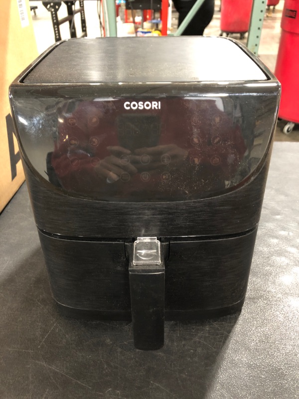 Photo 1 of COSORI AIR FRYER. BLACK. PRIOR USE.