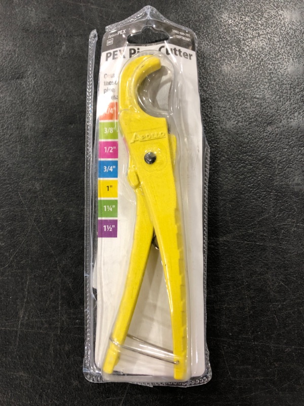 Photo 2 of Apollo Tubing Cutter 1/8 " YELLOW COLOR. OPEN PACKAGE.
