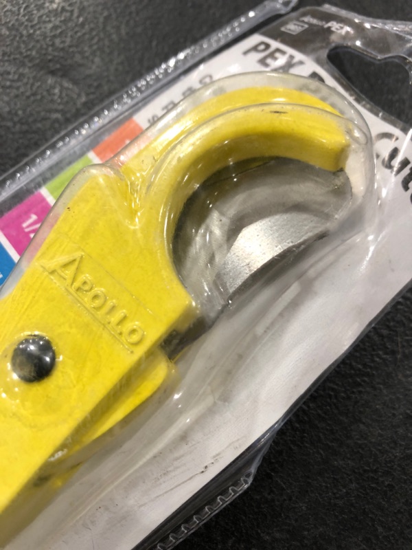 Photo 3 of Apollo Tubing Cutter 1/8 " YELLOW COLOR. OPEN PACKAGE.

