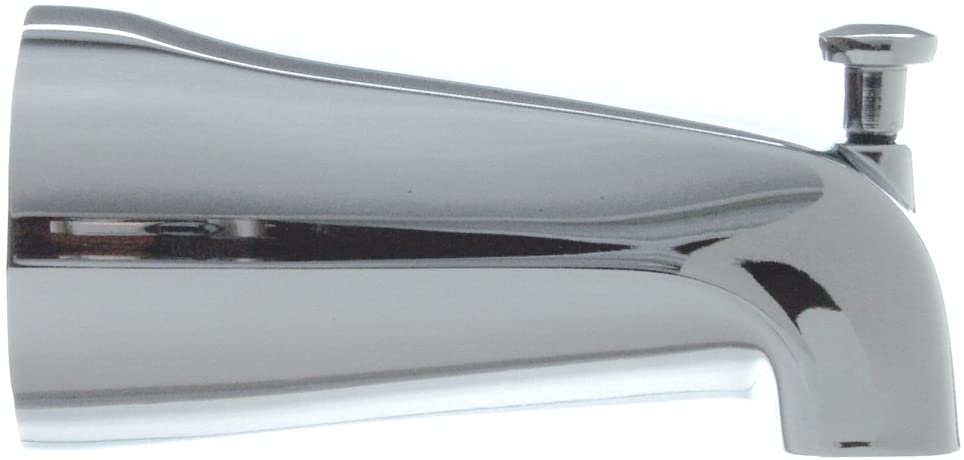 Photo 1 of Danco 88434 Durable Metal Diverter Spout, Chrome, 1/2Inch Slip Connection, 1 Set

