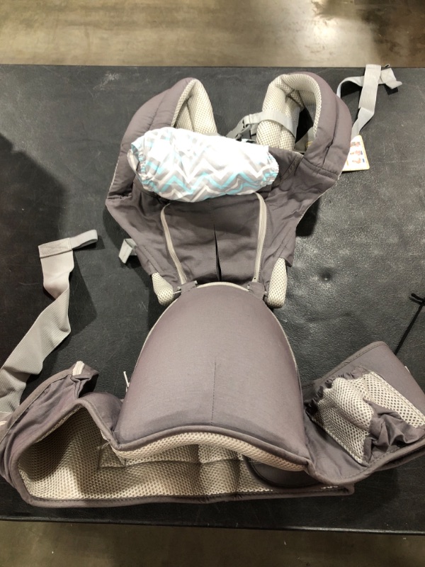 Photo 3 of Viedouce Baby Carrier Ergonomic with Hip Seat/Pure Cotton Lightweight and Breathable/Multiposition:Dorsal, Ventral, Adjustable for Newborn and Toddler 3 to 48 Month (3.5 to 20 kg)
PHOTO FOR REFERENCE. STYLE AND COLOR MAY VARY SLIGHTLY.