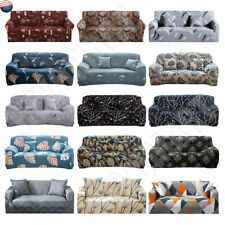 Photo 1 of us printed slipcover sofa cover spandex stretch couch cover furniture protector