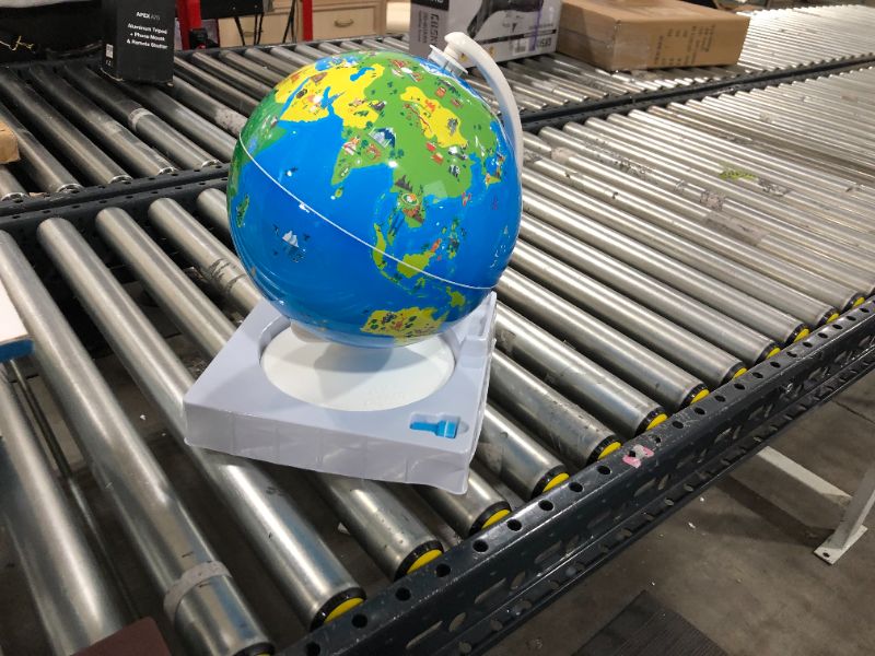 Photo 2 of Orboot Earth by PlayShifu (App Based): Interactive AR Globe for Kids, STEM Toy for Boys & Girls Ages 4 -10 | Educational Toy Gift (No Borders, No Names On Globe)
