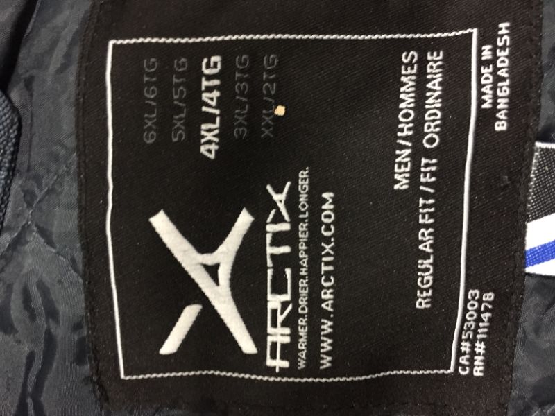 Photo 1 of Arctix Men's Performance Tundra Jacket With Added Visibility Blue 4XL