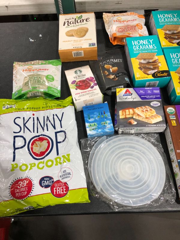 Photo 2 of Box lot- expired food and kitchen related items 