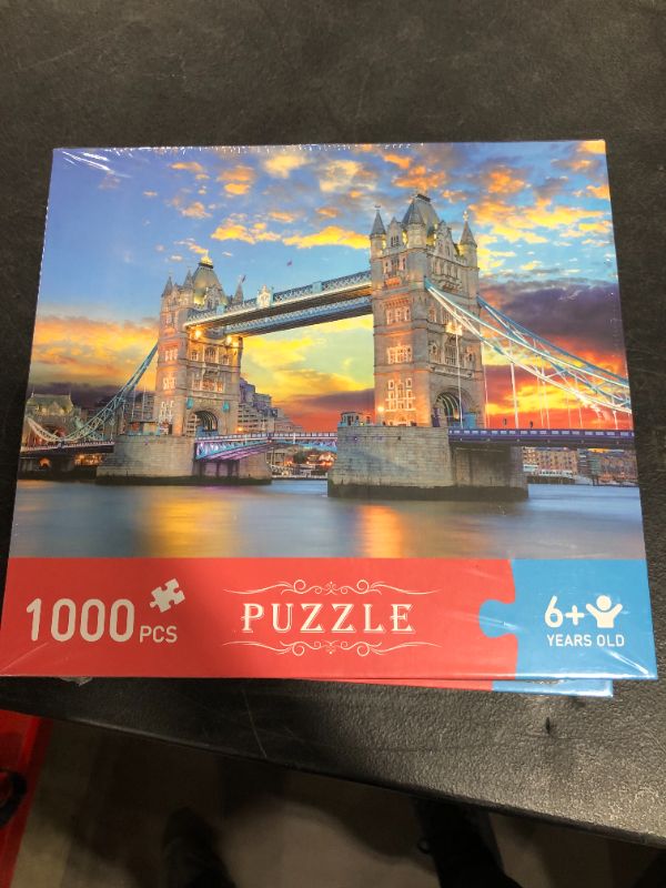 Photo 1 of 1000 PCS, bridge, 510x610mm puzzle 