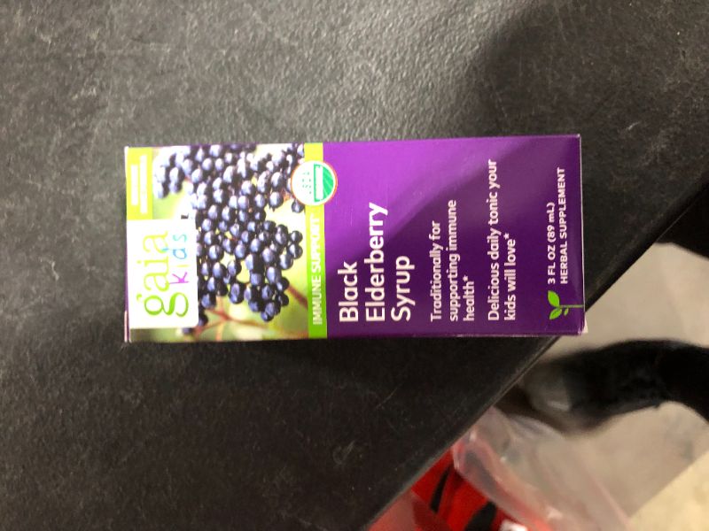 Photo 3 of Black Elderberry Syrup for Kids (Alcohol Free) - 3 Fl. Oz (90 Ml)

