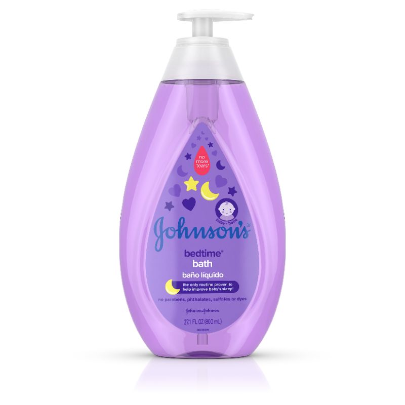 Photo 1 of Johnson & Johnson Tear-Free Bedtime Baby Bath, Soothing Aromas - 27.1 Oz | CVS
