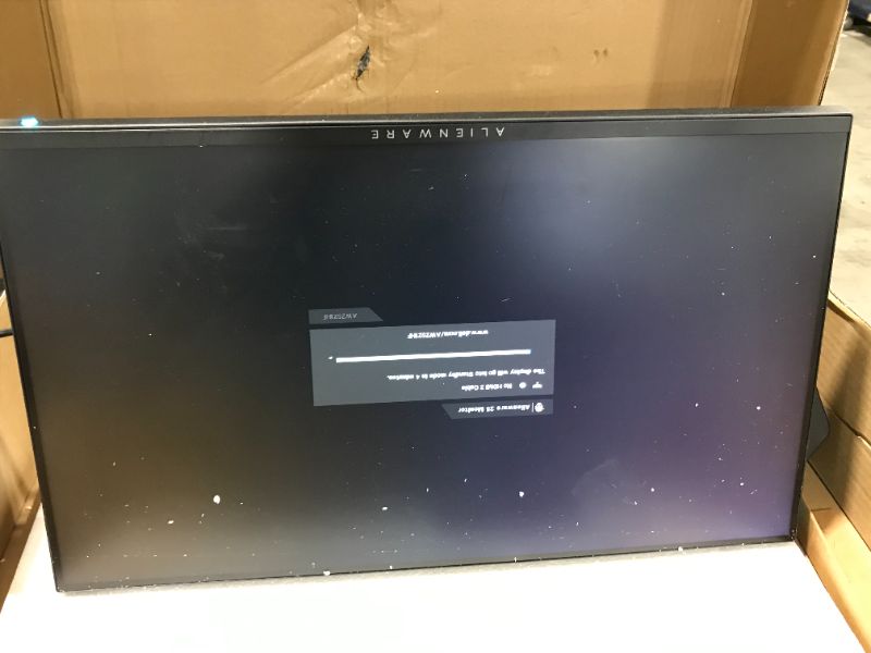 Photo 2 of Alienware 240Hz Gaming Monitor 24.5 Inch Full HD Monitor with IPS Technology, Dark Gray - Dark Side of the Moon - AW2521HF

