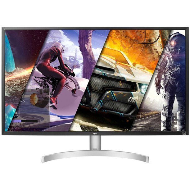 Photo 1 of LG 32UL500-W 32' UHD 3840 X 2160 4K HDMI DisplayPort AMD FreeSync, DCI-P3 95% Color Gamut HDR 10 VESA Tilt Built-in Speaker Monitor
