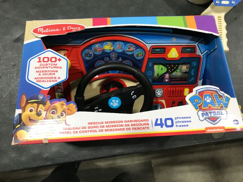 Photo 2 of Melissa & Doug Paw Patrol Rescue Mission Dashboard Multi
