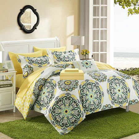 Photo 1 of Chic Home Barcelona 8-Pc King Comforter Set Bedding
