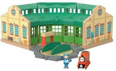 Photo 1 of Fisher Price - Thomas and Friends Wooden Railway Tidmouth Sheds [New Toy] Trai
