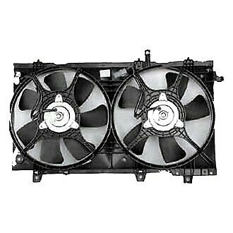 Photo 1 of For Subaru Forester 2003-2008 TYC Dual Radiator & Condenser Fan Assembly
