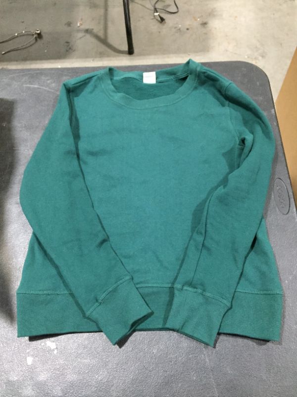 Photo 1 of amazon essentials green long sleeved sweatshirt S