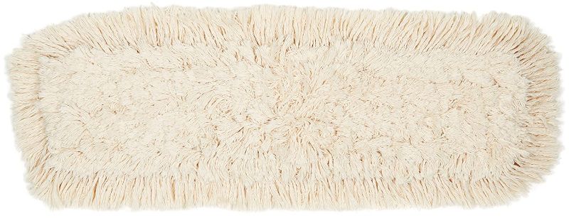 Photo 1 of Amazon Basics Dust Mop Head Replacement, Cotton, 24 Inch, 6-Pack
