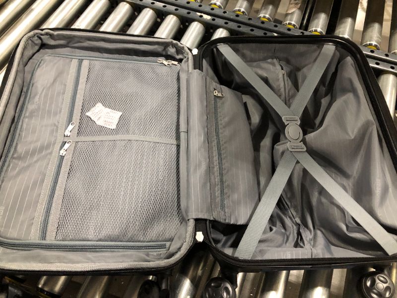 Photo 3 of AmazonBasics Premium Hardside Spinner Luggage with Built-In TSA Lock