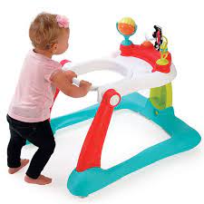 Photo 1 of Kolcraft Tiny Steps 2-in-1 Infant & Baby Activity Walker - Seated or Walk-Behind, Jubliee
