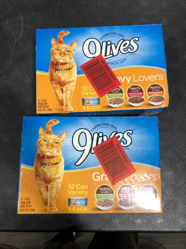 Photo 1 of 9 Lives 24 Count 5.5 Oz Gravy Lovers Variety Pack Cat Food
