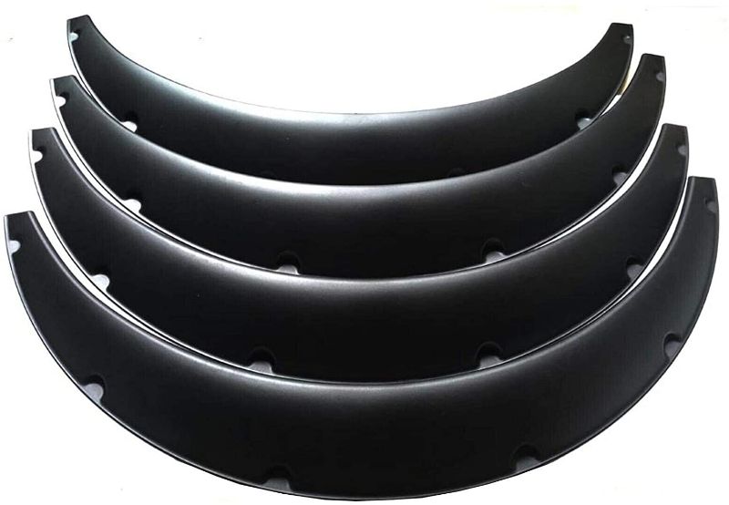 Photo 1 of 4x flexible fender flares 3.5'&#39 wide body wheel arches cover trim for ford f150