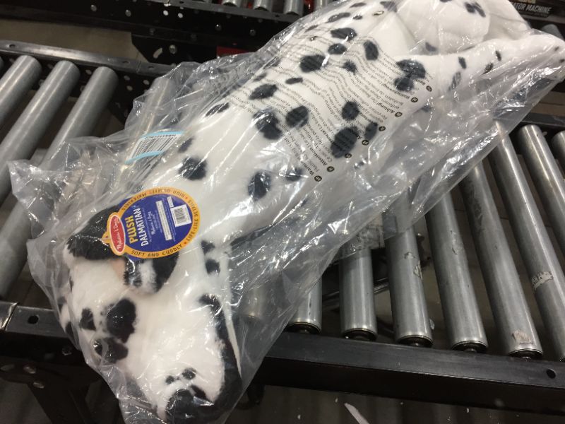Photo 1 of Melissa & Doug Giant Dalmatian, Lifelike Stuffed Animal Dog, over 2' tall