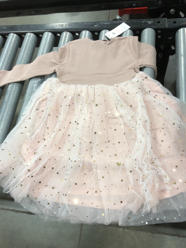 Photo 1 of Sizes may vary pink dress, tutu skirt with stars set of 5 (3T 4T 9M 24M)