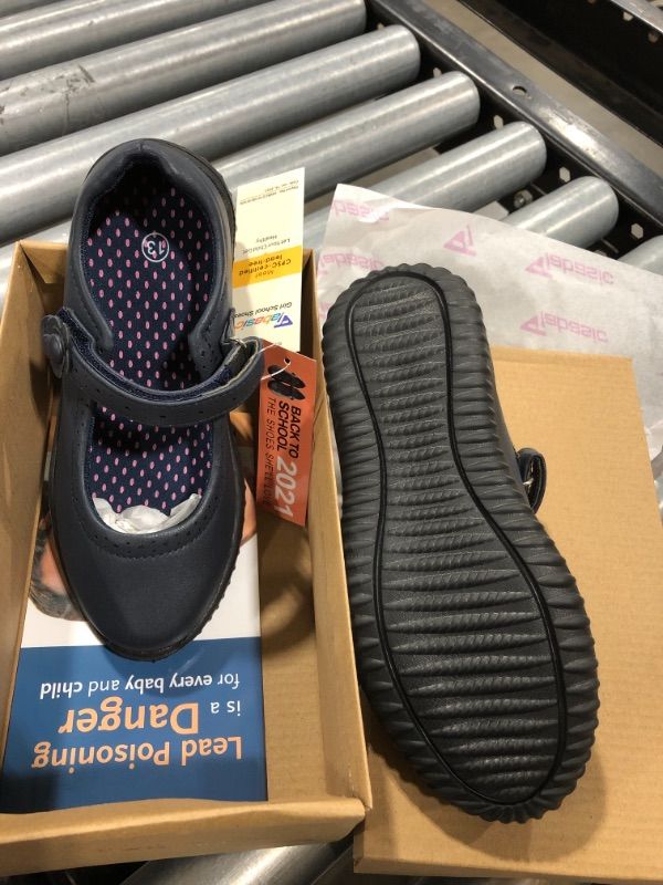 Photo 1 of Jabasic Girl's Mary Jane School Uniform Shoes size 13 kids