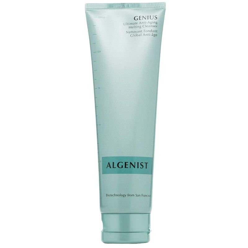 Photo 1 of Algenist GENIUS Ultimate Anti-Aging Melting Cleanser, Travel Size - Milky Cleansing Oil for Makeup Removal with Avocado & Microalgae Oil - Non-Comedogenic & Hypoallergenic Skincare