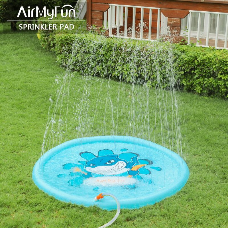 Photo 1 of AirMyFun Shark Sprinkle & Splash Play Mat