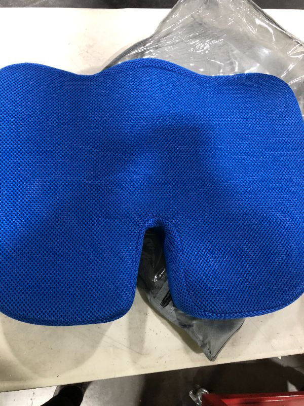 Photo 1 of FYHALE Seat Cushion for Office Chair,Gel Enhanced Chair Cushion,Non-Slip Orthopedic Gel & Memory Foam Cooling Cushion,U-Shaped Tailbone Pain Relief...
