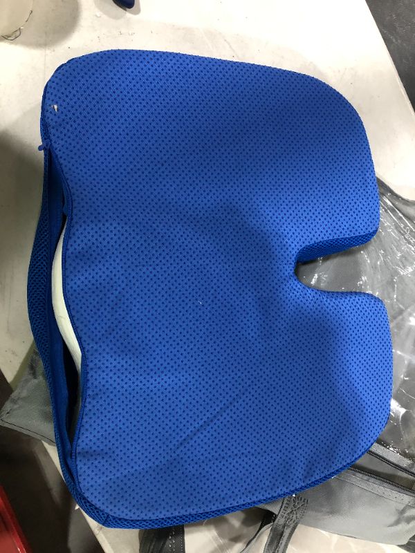 Photo 4 of FYHALE Seat Cushion for Office Chair,Gel Enhanced Chair Cushion,Non-Slip Orthopedic Gel & Memory Foam Cooling Cushion,U-Shaped Tailbone Pain Relief...
