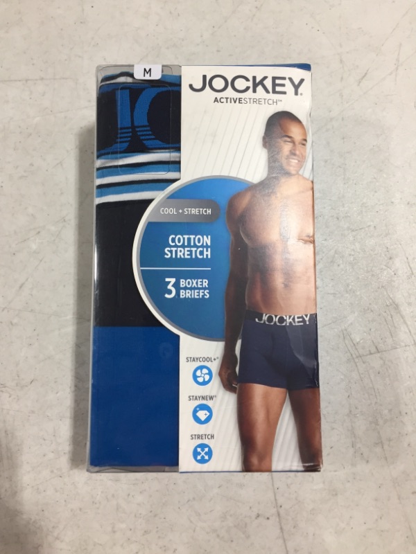 Photo 2 of Jockey Men's Underwear ActiveStretch Midway Brief - 3 Pack
