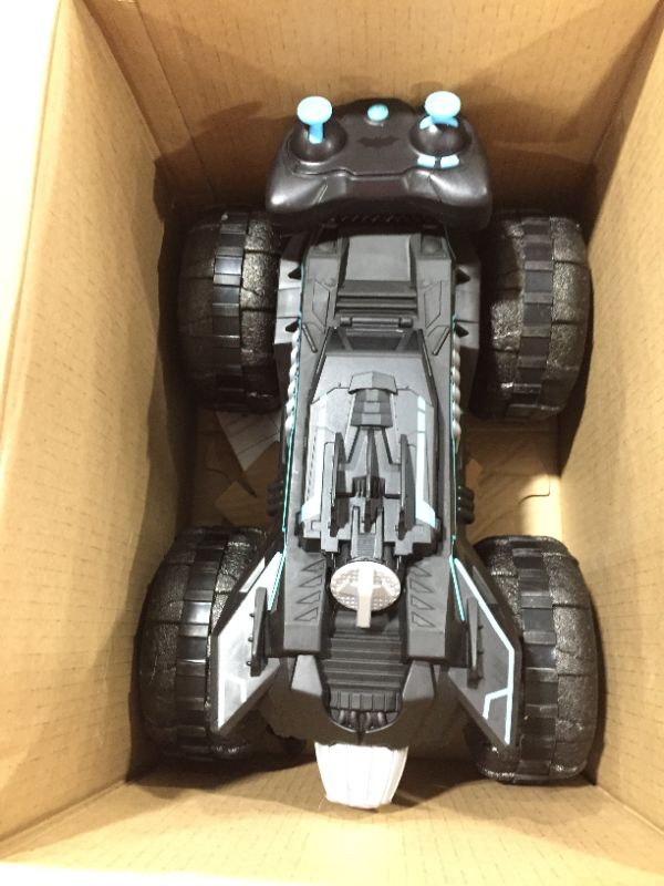Photo 1 of DC Comics Batman, All-Terrain Batmobile Remote Control Vehicle, Water-Resistant Batman Toys for Boys Aged 4 and Up
