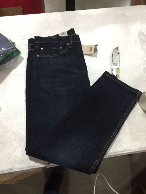 Photo 2 of Levi's Mens 510 0519 Nevermind Blue Skinny Fit Stretch Denim Jeans 32 X 30
