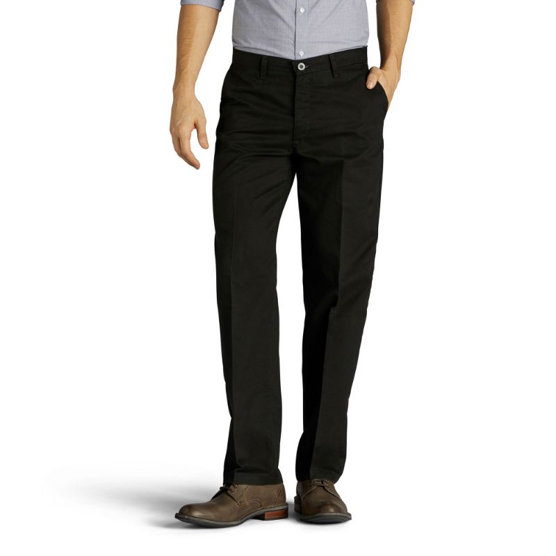 Photo 1 of 34 x 32 Lee Mens Total Freedom Relaxed Fit Flat Front Pants
