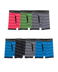 Photo 1 of Boys' EverSoft CoolZone Assorted Boxer Brief, 7 Pack, size Large 
