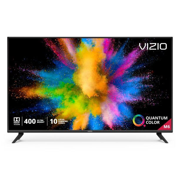 Photo 1 of VIZIO 55" Class 4K UHD Quantum SmartCast Smart TV HDR M-Series M556-H
-MISSING REMOTE AND POWER CORD--