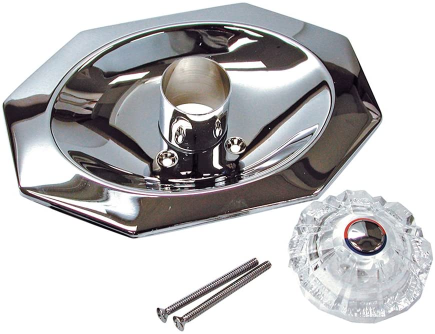 Photo 1 of Danco 28959A Trim Kit, For Use with PRICE Pfister Tub & Shower Faucets, Stainless Steel, Chrome
