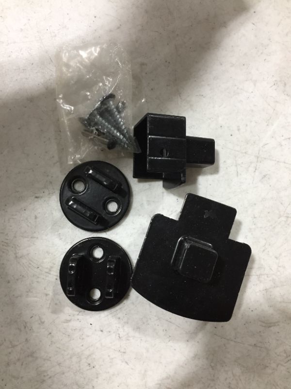 Photo 1 of Black Aluminum Deck Railing Universal Connector
