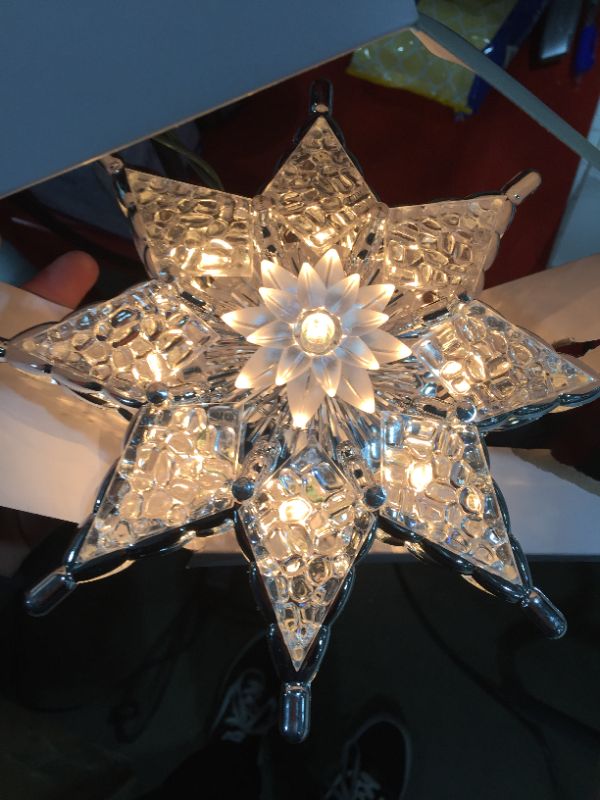 Photo 2 of  with 8 in. 10-Light Star Tree Topper

