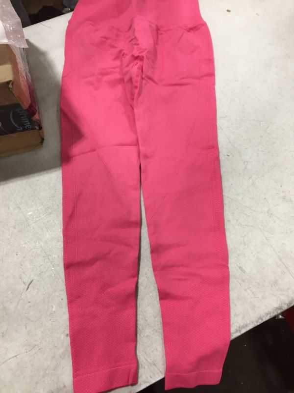 Photo 1 of women's pink leggings size s