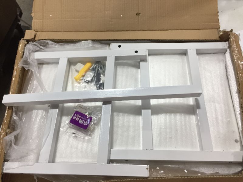 Photo 1 of DOUBLE LAYER KITCHEN COUNTER SHELF COLR WHITE 